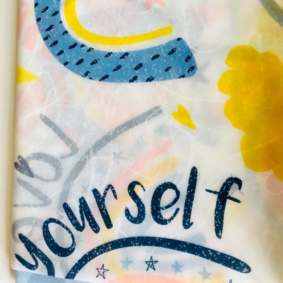 Splash Multicolor Inspirational Shower Curtain - Picture 9 of 10